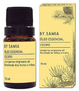 By Samia Óleo Essencial Cedro 10ml