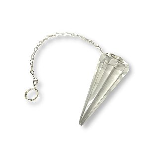 Pêndulo Pedra Cristal Transparente