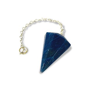 Pêndulo Pedra Quartzo Azul