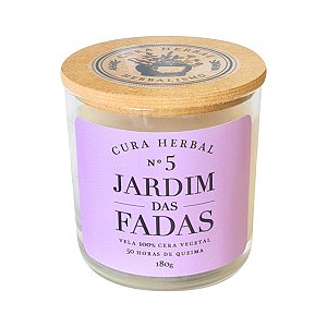 Vela Cura Herbal - Jardim das Fadas