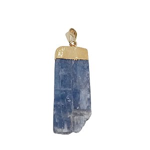 Pingente Pedra Cianita Azul