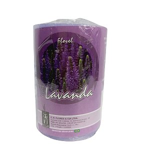 Vela Perfumada Lavanda - Flovel 125g