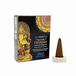 Incenso Goloka Cascata Cone - Ganesha