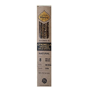 Incenso Sagrada Madre Natural Vareta - Citronela/Laranja/Palo Santo