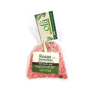 Sal de Banho Artesanal 100g - Rosas Vermelhas