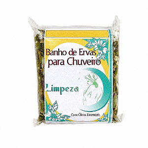 Banho de Ervas para Chuveiro - Limpeza
