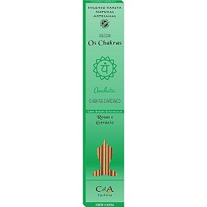 Incenso Cia de Aroma Chakras Vareta - Cardio