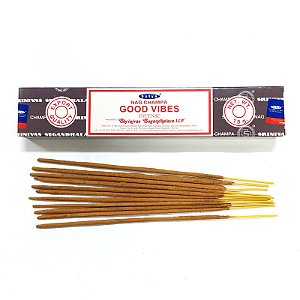 Incenso Satya Massala Vareta - Good Vibes 15g