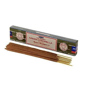 Incenso Satya Massala Vareta - Green Citronela 15g