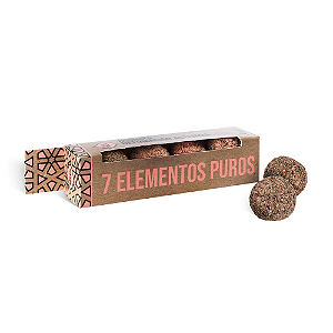 Bombinha de Defumação Sagrada Madre Herbal - 7 Elementos Puros 4 Unidades