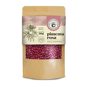Chá Cura Herbal Pimenta Rosa - Alquimia Pura