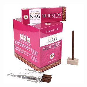 Incenso Nag Golden Dhoop Stick Vareta - Meditação