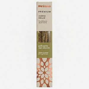 Incenso Nirvana Premium Vareta - Palo Santo com Alecrim