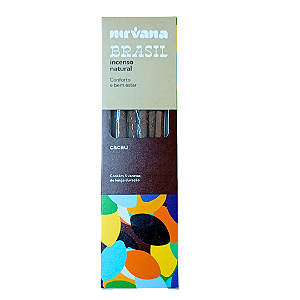 Incenso Nirvana Brasil Vareta - Cacau
