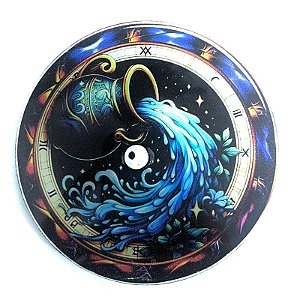 Incensário de Vidro Signos - Aquário