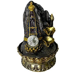 Fonte de Água em Resina Nossa Senhora Pedra - M