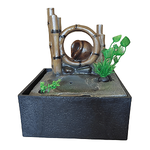 Fonte de Agua Decorativa Bambu - M