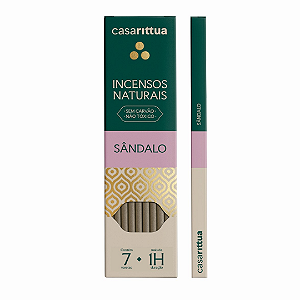 Incenso Nirvana Casa Rittua - Sandalo