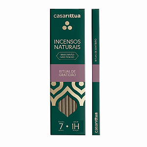Incenso Nirvana Casa Rittua - Ritual de Gratidão