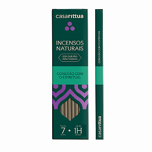 Incenso Nirvana Casa Rittua - Conexão Espiritual