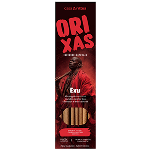 Incenso Nirvana Casa Rittua Linha Orixás - Exu