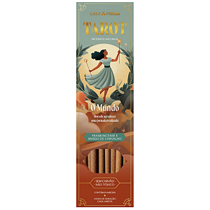 Incenso Nirvana Casa Rittua Linha Tarot - Mundo