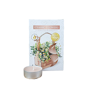Vela Aura Perfumada Rechaud - Flores clássicas