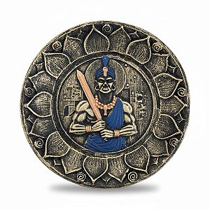 Incensário Orixá Resina Ogum com 11cm