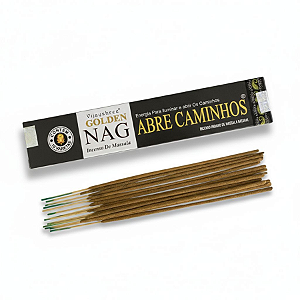 Incenso Nag Golden Vareta - Abre Caminhos