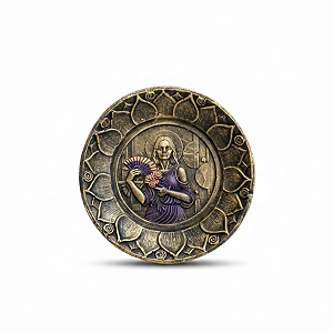 Incensário Orixá Resina Maria Mulambo com 11cm