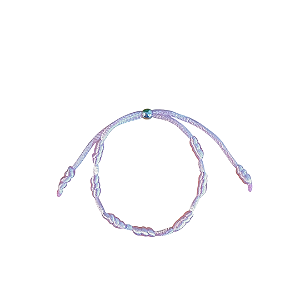 Pulseira 7 Nós Rosa Kaballa