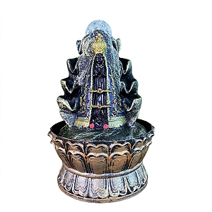 Fonte de Água em Resina Nossa Senhora 8Q 21cm P - 32504