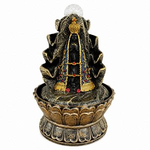 Fonte de Água em Resina Nossa Senhora 8Q 21cm P - 32504