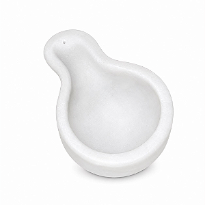 Incensario e Defumador com Vela Alto Branco