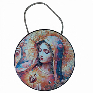Enfeite de Parede Nossa Senhora Aparecida - Santa Maria