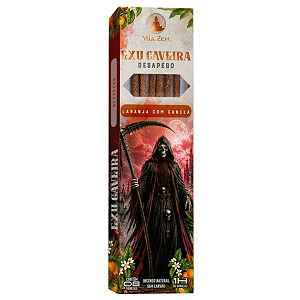 Incenso Linha Natural Vila Zen - Linha Umbanda - Exu Caveira