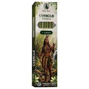 Incenso Linha Natural Vila Zen - Linha Umbanda - Cabloco