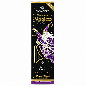 Incenso Aromanza Mágicos Vareta - Mix Floral
