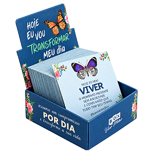 Oráculo de Mensagens Inspiradoras - Transformar Meu Dia Volume 2 - 100 cartões