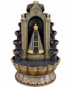 Fonte de Água em Resina Templo Nossa Senhora Aparecida 12Q G - 36182