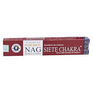 Incenso Nag Golden Vareta - 7 Chakras