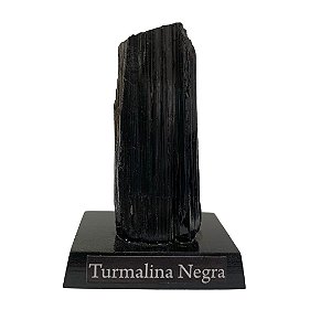 PEDRA NA BASE TURMALINA NEGRA