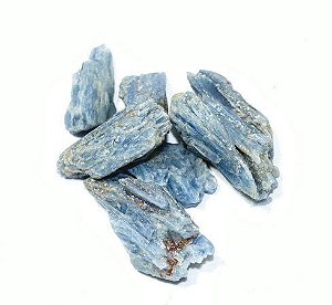 Pedra Bruta Cianita Azul M pct 100 gramas
