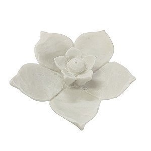 Incensário Vareta Flor de Lótus P 9cm Marmorite