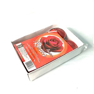 Vela Flovel Perfumada Rechaud - Rosas 14g