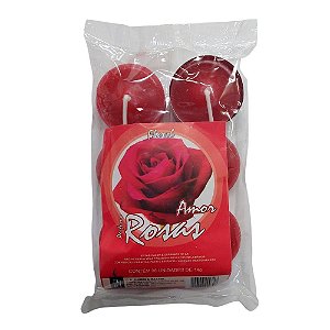 Vela Rechaud 14g Perfumada - Rosas