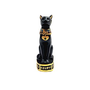 Estátua Gata Bastet em Resina - 9cm