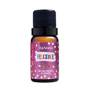 Essência Via Aroma Sensações Felicidade - 10ml