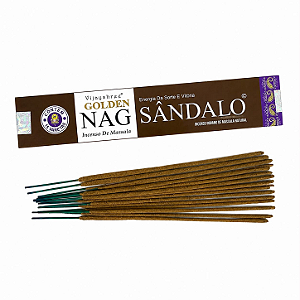 Incenso Nag Golden Vareta - Sandalwood