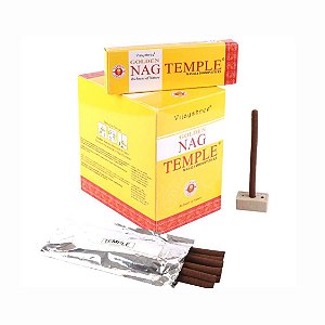 Incenso Nag Golden Dhoop Stick Vareta - Temple